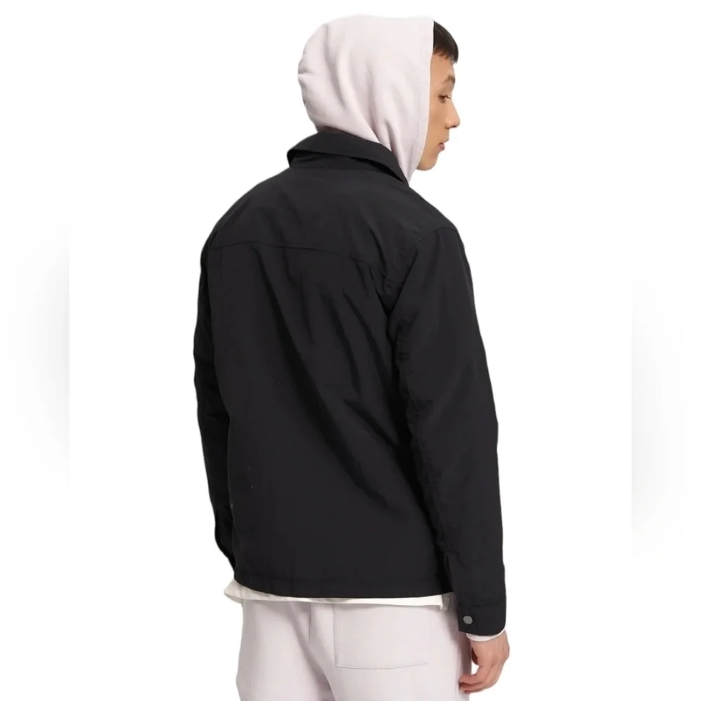 Noize Julian Minimalist Black Water-repellant Windbreaker Spring Jacket men XXL - Picture 3 of 16